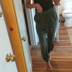 Hollister paper bag pant joggers